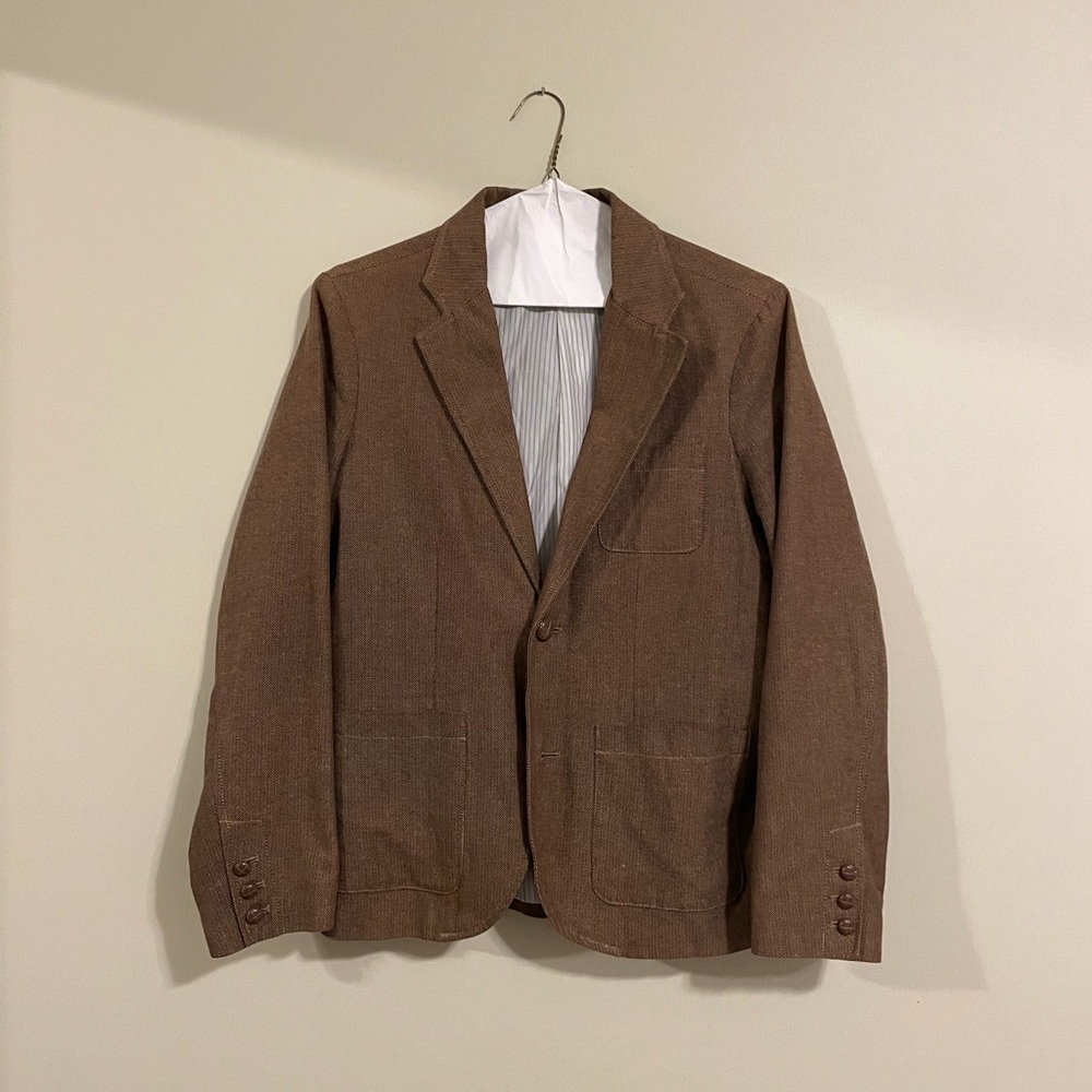 DARK ACADEMIA BROWN BLAZER🤎